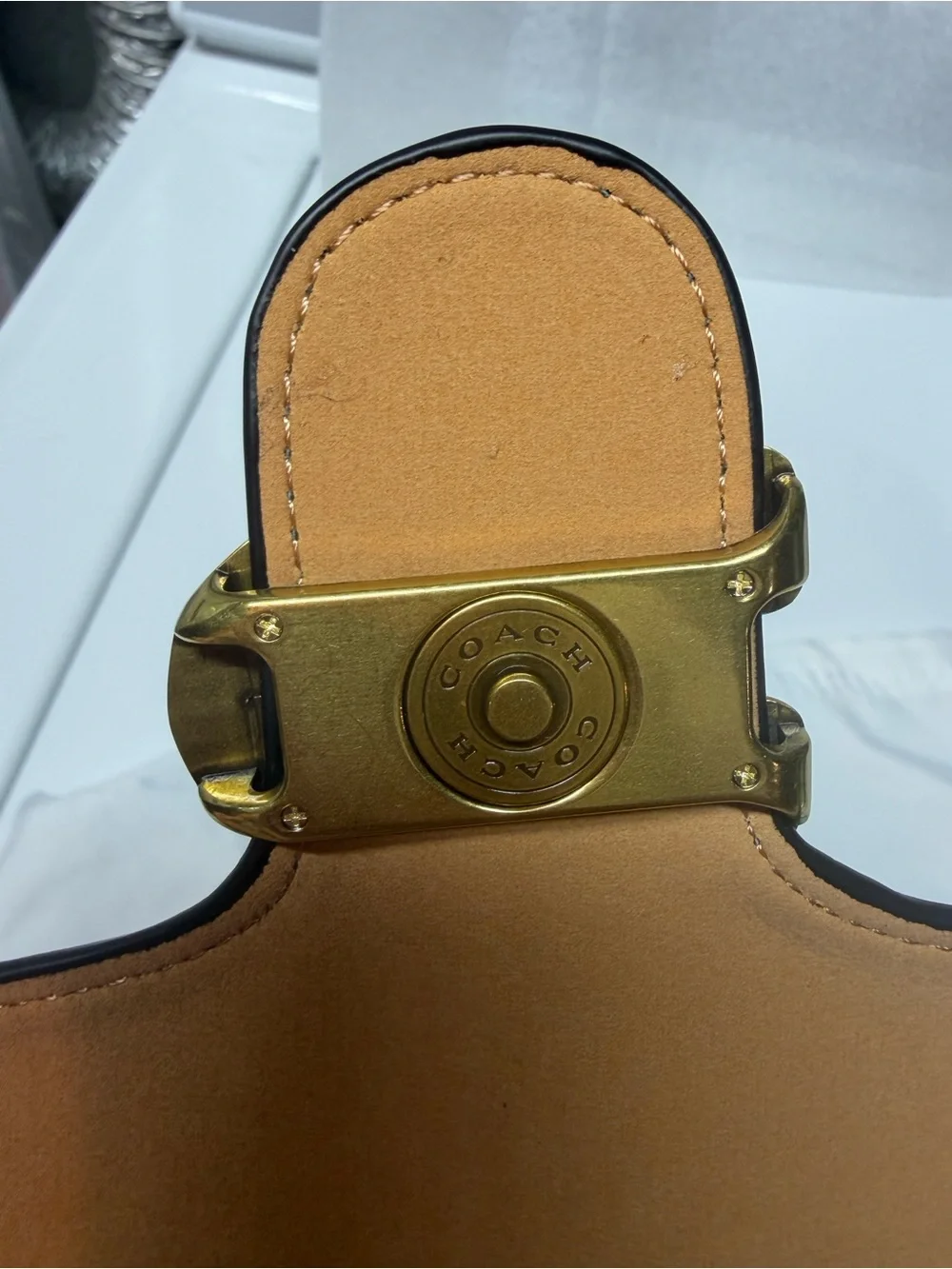 Coach Tabby 26 Black Pebbled Leather Shoulder Bag